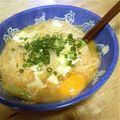 ゆっこぴ★'s cooksnap of when they made 残ったそうめんでもOK＊そうめん味噌汁＊.