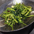 ぷぅしゅけ's cooksnap of when they made 空芯菜　さっと炒めるだけの本格味！.