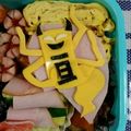 みぃまぁです's cooksnap of when they made 妖怪ウォッチ キャラ弁 一旦ごめん 簡単.