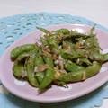 赤い電話's cooksnap of when they made 枝豆アレンジ♪枝豆のネギ塩ダレ炒め.