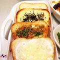 リラシャン's cooksnap of when they made お好み焼き風トースト.