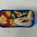 そぉべ～'s cooksnap of when they made 妖怪ウォッチりんごでジバニャン♫キャラ弁.