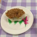 Ma＊Chan's cooksnap of when they made 生節おぼろ煮の押し寿司.