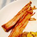 ytc0128's cooksnap of when they made 軸が美味しい♪エノキバター醤油焼き.