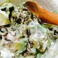 chiecocoa's cooksnap of when they made 塩昆布ヨーグルトで✿アボカドディップ.