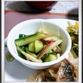 ＴＯＭＯＷＡＴ's cooksnap of when they made きゅうりとミョウガのエスニック和え.