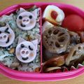 ★ゆめﾏﾏ★'s cooksnap of when they made 三匹の子豚（キャラ弁おかず）.