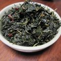 ぽんずー's cooksnap of when they made なんば味噌　~ピーマンの葉の味噌炒め.