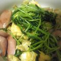 めぐ1's cooksnap of when they made 豆苗とベーコンでうまうま♡バター炒め.