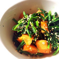 ancipdp's cooksnap of when they made ほうれん草と柿の胡麻和え.