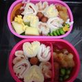 じゃすみんのほっぺ☆'s cooksnap of when they made キャラ弁☆お花ロールサンド✿.