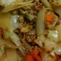 chiki123's cooksnap of when they made ご飯おかわり～がっつくガリバタ野菜炒め！.
