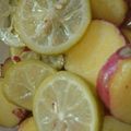 かずぴかぽちゃ's cooksnap of when they made さつま芋のレモン煮.