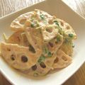 Omamama's cooksnap of when they made れんこんのゴマ・マヨサラダ.