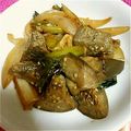 杏ちゃん鹵's cooksnap of when they made 秋なすと長ネギのマヨポン酢.