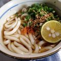 美絵さん's cooksnap of when they made 徳島特産のすだちと讃岐のぶっかけうどん.