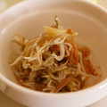 tama-sora's cooksnap of when they made ✿しらすミョウガ鰹節ごま油和え✿.