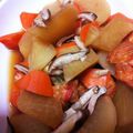 Nameko1214's cooksnap of when they made 【大根 人参 シンプル煮物】.