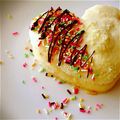 カナティー☆'s cooksnap of when they made 一歳のお誕生日ケーキ☆超簡単！.