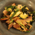 パサンドラ's cooksnap of when they made ほうれん草炒め(ハム、卵).