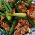 ふぁんたじすた梅麻呂's cooksnap of when they made 簡単!ご飯がすすむ!豚とにんにくの芽炒め.