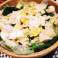 mipoyo's cooksnap of when they made 手作りコブドレッシング コブサラダ.