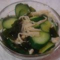 くっくのん's cooksnap of when they made えのきの酢の物.