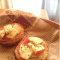 こは＊'s cooksnap of when they made ベーコンとりんごのトースト.