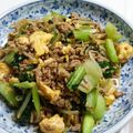 ☆☆りんたろう☆☆'s cooksnap of when they made ☆豚挽き肉とチンゲン菜のオイスター炒め☆.