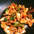 ネー子♪'s cooksnap of when they made お弁当に！ちくわとねぎの甘キムチ炒め.