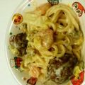 sk07070904's cooksnap of when they made 白菜と豚肉のクリーム風パスタ～牛乳で.