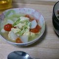 マカロッティ's cooksnap of when they made かぶ・トマト・たまごのスープ.