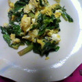 ｍａｍａｒａｄｅ's cooksnap of when they made ほうれん草の卵とじ.