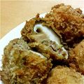 m_miho's cooksnap of when they made 椎茸の肉詰め揚げ.