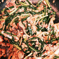 ちょいちゃん。's cooksnap of when they made 簡単おかず！サバ缶ニラキムチ炒め♪.