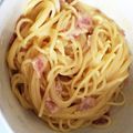 まみちぃ７'s cooksnap of when they made 簡単ランチ☆オイマヨでカルボナーラ風★.