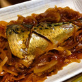 hitty1971's cooksnap of when they made 『鯖』とたっぷり玉葱の煮付け.