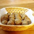 二角形's cooksnap of when they made ノンオイル☆ほうじ茶クッキー.