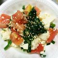 べるにこ's cooksnap of when they made にらトマ豆腐サラダ.