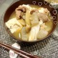♪のだめ♪'s cooksnap of when they made 山形の芋煮汁・・忘れられない祖母の味.
