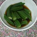 あかえりんご's cooksnap of when they made さっぱり♪オクラの浅漬け.