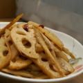 ju_10's cooksnap of when they made 牛蒡と蓮根のみそきんぴら.