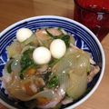 ぽぽねママ's cooksnap of when they made イカで海鮮八宝菜（中華丼）.