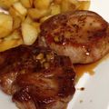 カルチョーフィ's cooksnap of when they made ★豚ロースのオレンジマスタードソース★.