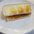 まさたかまま's cooksnap of when they made ホットピーナッツクリームサンド.