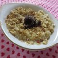 miyuki12's cooksnap of when they made オートミールバナナクリーム　シナモン味.