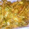 ちゃまはった's cooksnap of when they made セロリの葉大量消費☆簡単緑のかき揚げ.