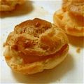 ぽてしょーと's cooksnap of when they made レンジで簡単☆シュークリーム.