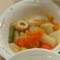 Ma＊Chan's cooksnap of when they made 余った大根と白菜で簡単キムチあえ☆.