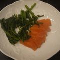 スタイリッシュママ's cooksnap of when they made ✿刺身用サーモンの❀さっぱり✿サラダ風.